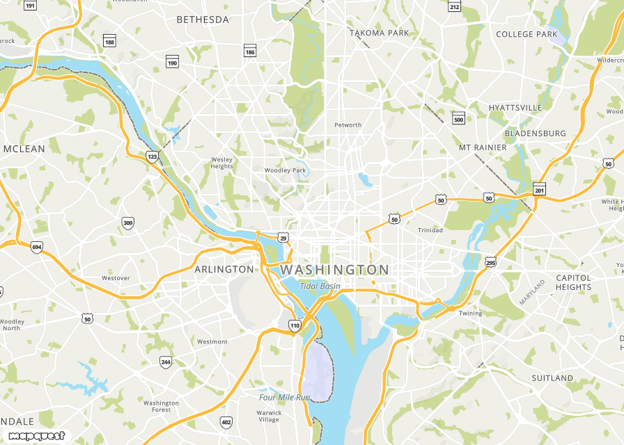Approximate office location for Dominique Harrington, MA.Ed., LPC, NCC