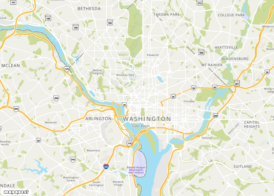 Approximate office location for Dr. Dana Treistman, Ph.D.